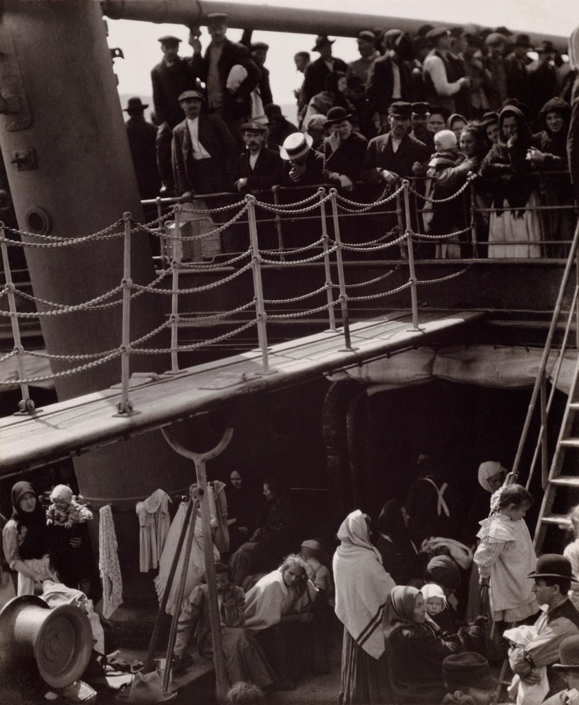Alfred Stieglitz (American, 1864-1946) 'The Steerage' 1907 from the exhibition 'Alfred Stieglitz and Modern America' at the Museum of Fine Arts, Boston, July - Nov, 2017