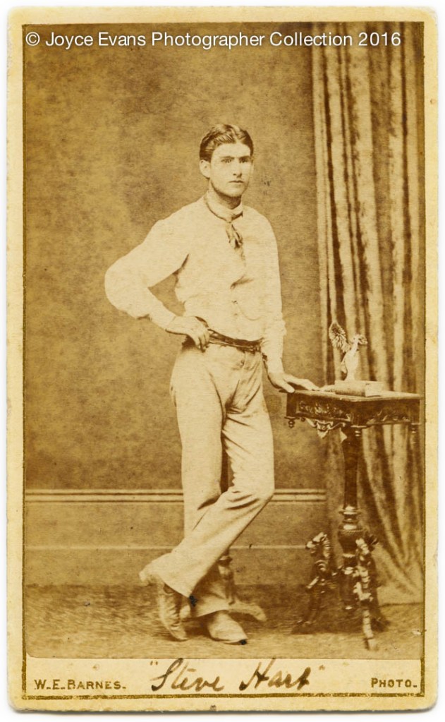 W. E. (William Edward) Barnes (Australian, 1841-1916) 'Steve Hart' (1859-1880) c. 1878