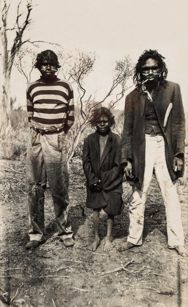 Unknown photographer. 'Untitled [Aboriginal man smoking a pipe]' Nd