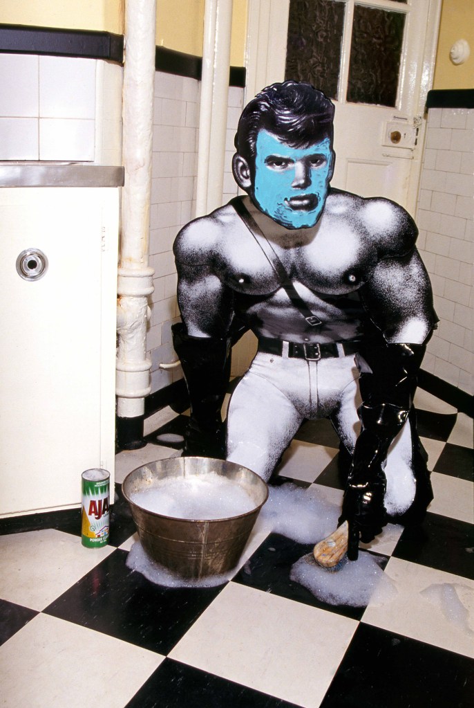 Peter Elfes (Australia, b. 1961) 'Brenton [Heath-Kerr] as Tom of Finland' 1992