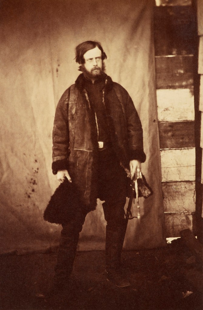 Roger Fenton (British, 1819-1869) 'Lord Balgonie' 1855 from the exhibition Review: 'Shadows of War: Roger Fenton's Photographs of the Crimea, 1855' at The Queen's Gallery, Buckingham Palace, London, Nov 2018 - April 2019