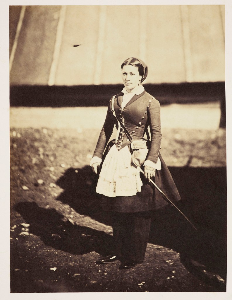 Roger Fenton (British, 1819-1869) 'Vivandière' 5 May 1855