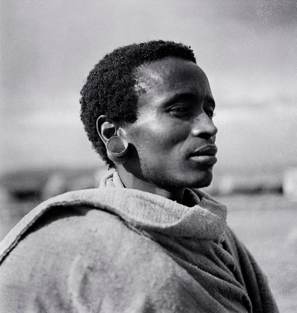 Walter Mittelholzer (Swiss, 1894-1937) 'Itu-Mann vom Südosten Abessiniens [Itu man from southeastern Abyssinia]' c. 1934