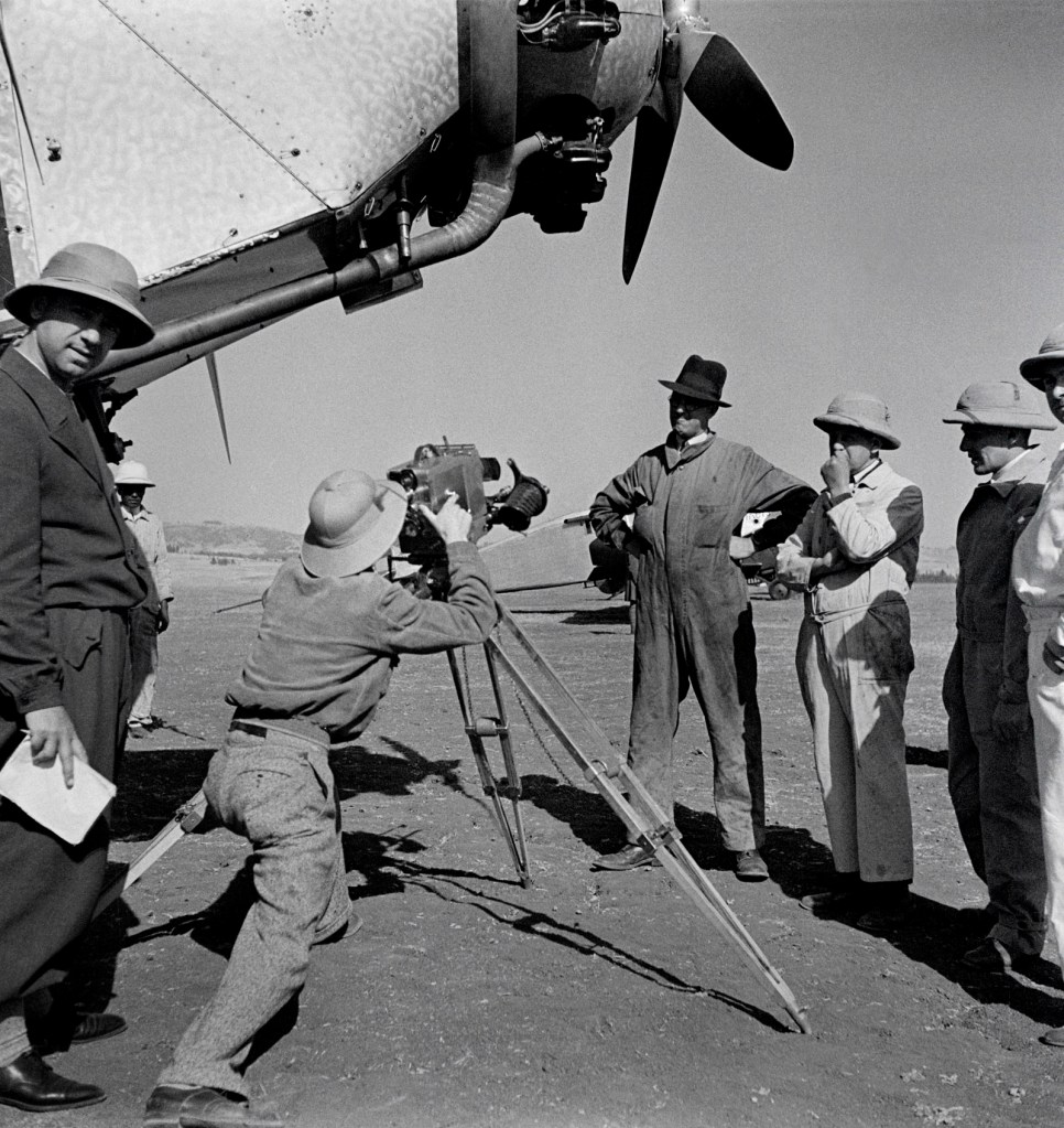 Walter Mittelholzer (Swiss, 1894-1937) 'Flugplatz in Addis Abeba [Airfield in Addis Ababa]' c. 1934