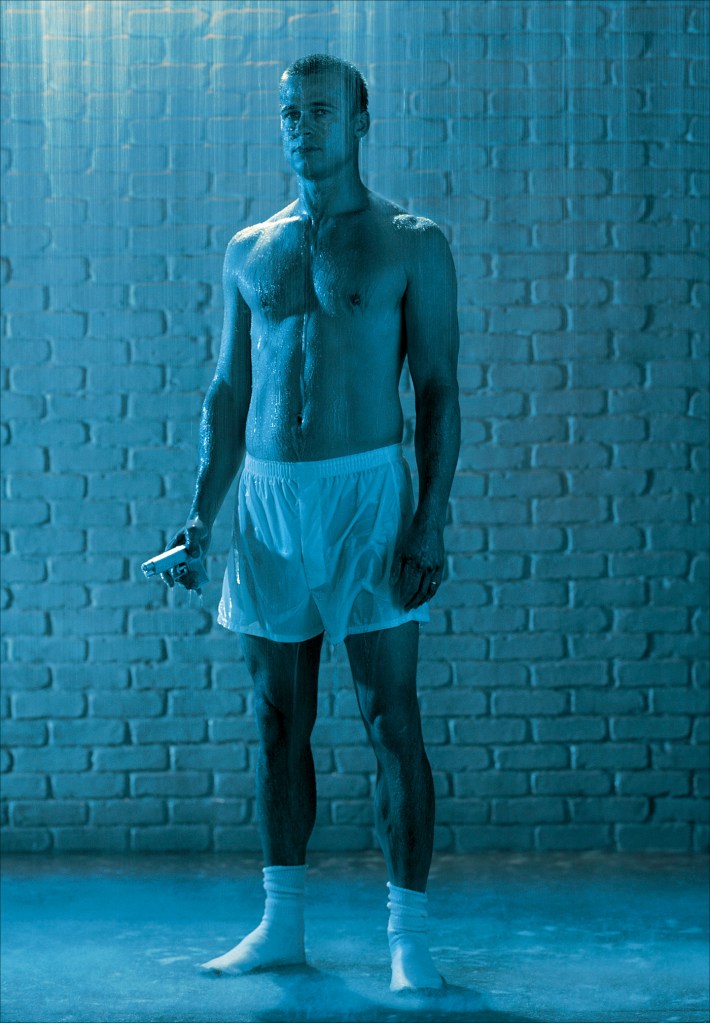 Robert Wilson (American, b. 1941) 'Brad Pitt' 2004 (video still)