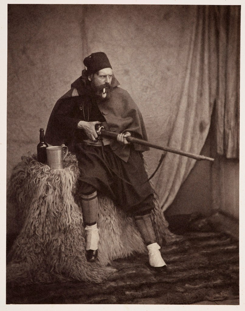Roger Fenton (British, 1819-1869) 'A Zouave' 1855