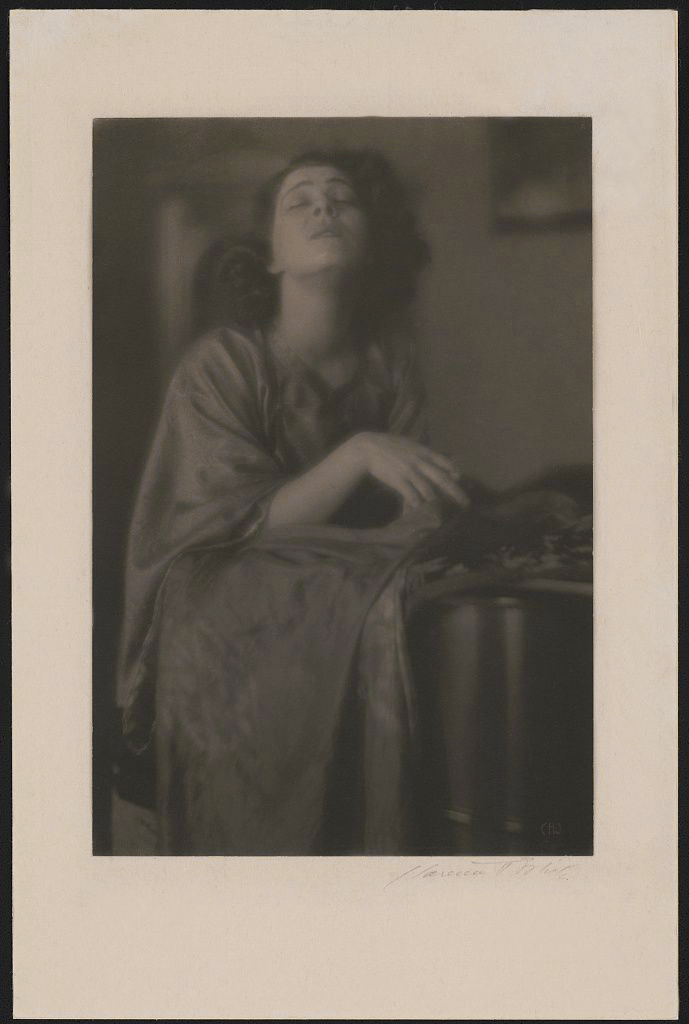 Clarence H. White (American, 1871-1925) 'Alla Nazimova' 1919