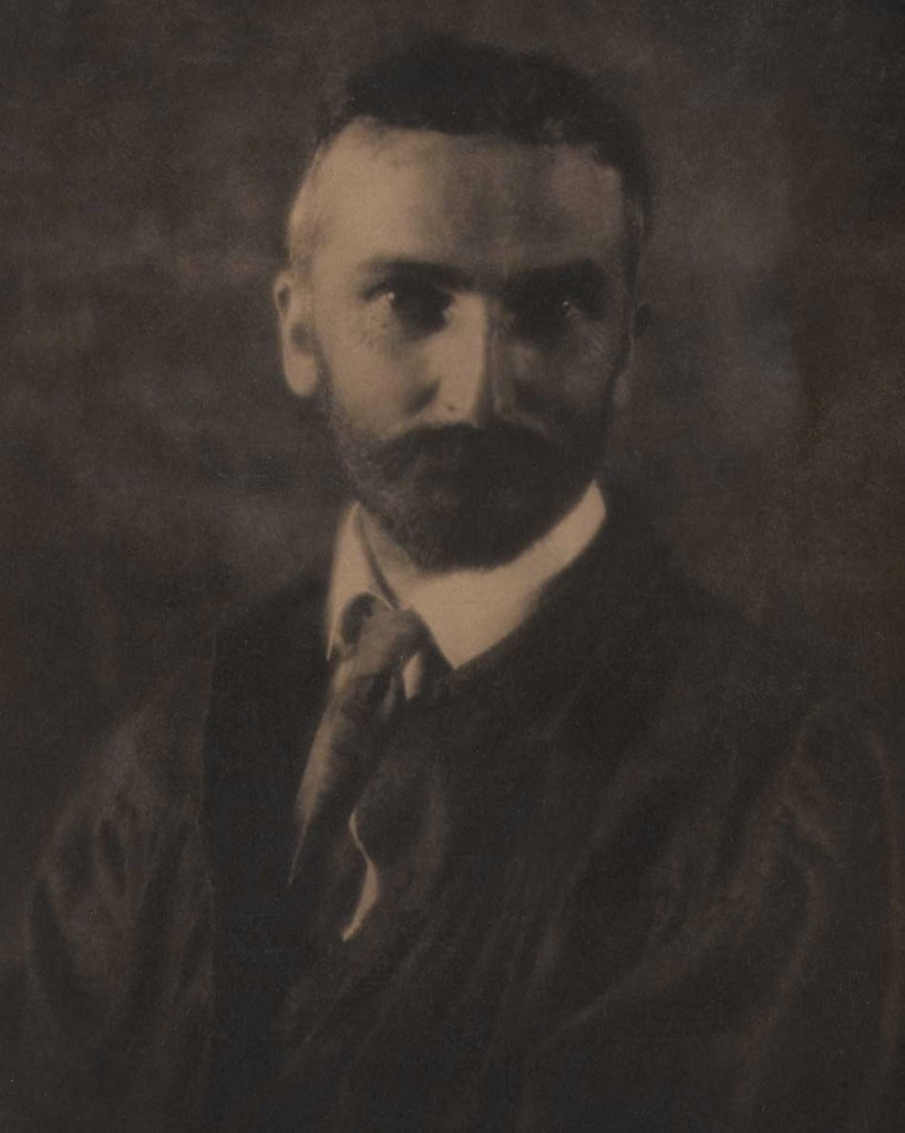 Clarence H. White (American, 1871-1925) 'Portrait of Arthur Wesley Dow' 1908