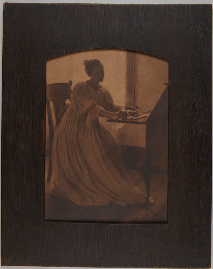 Clarence H. White (American, 1871-1925) 'Just a Line' 1897