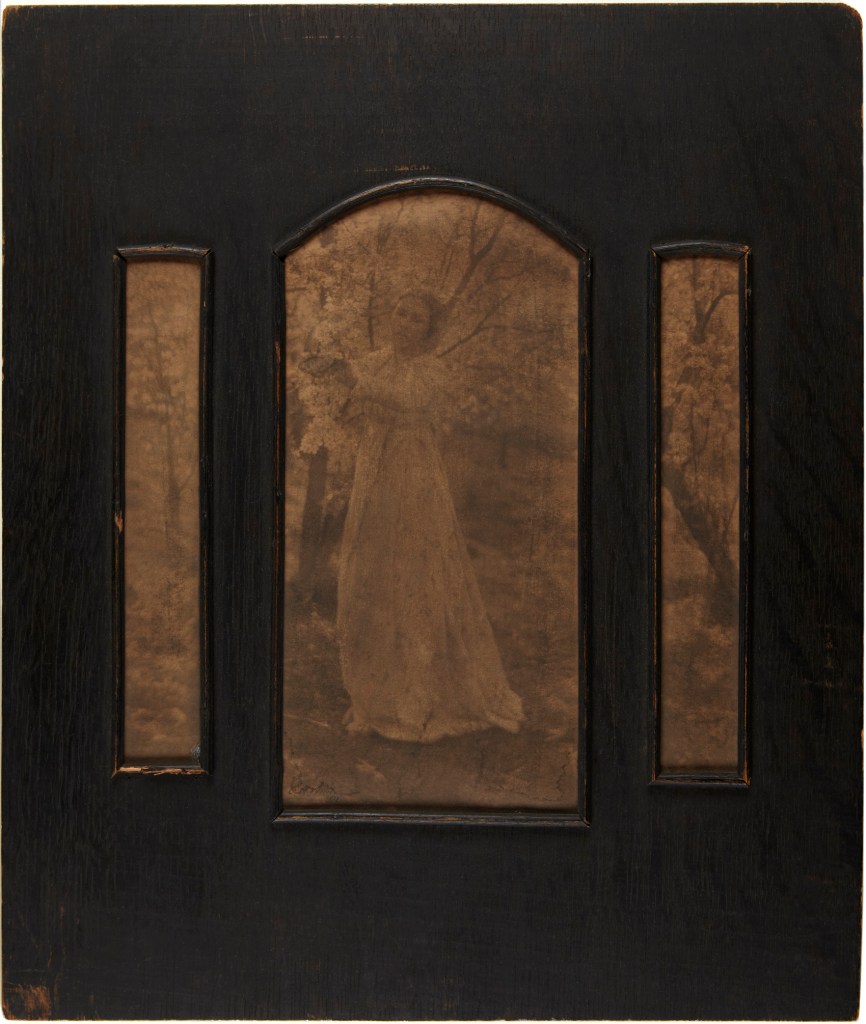 Clarence H. White (American, 1871-1925) 'Spring - A Triptych [Letitia Felix]' 1898