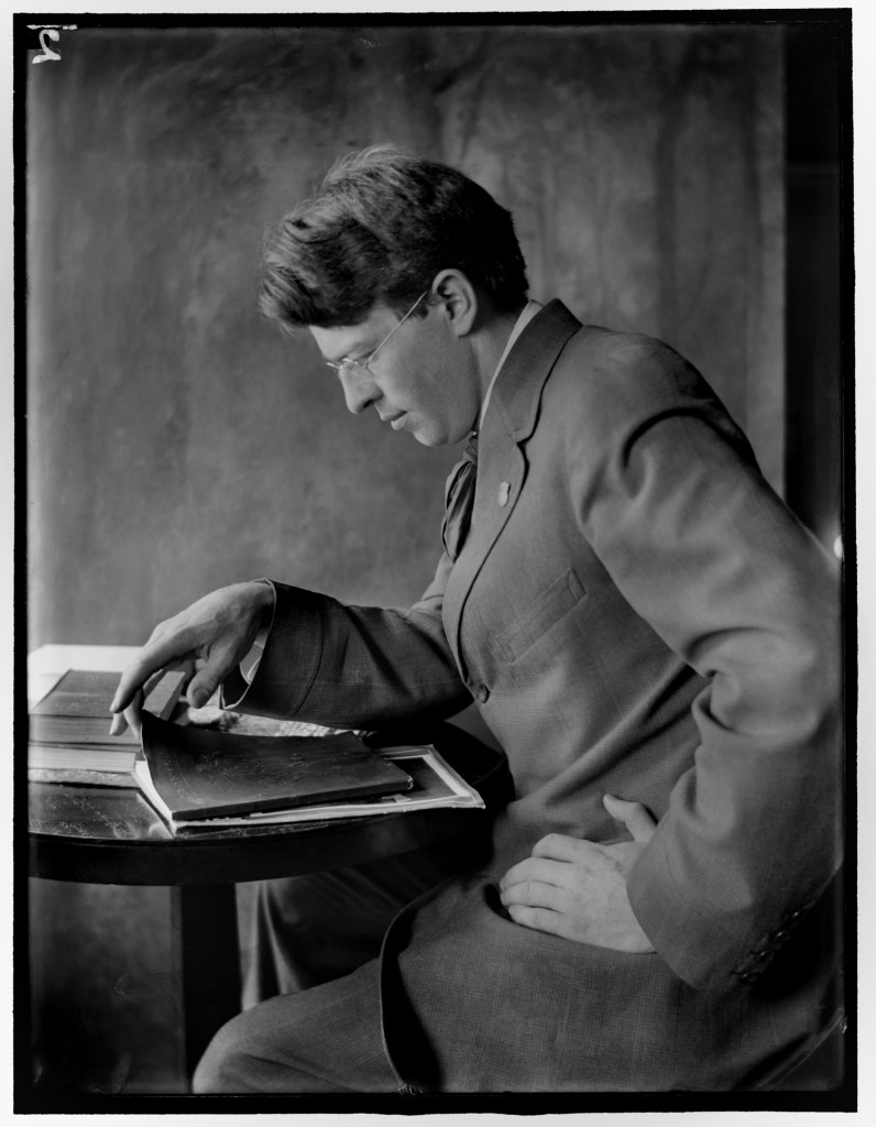 Gertrude Käsebier (1852 - 1934) 'Portrait of Clarence H. White' c. 1910