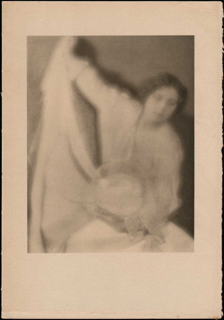 Alfred Stieglitz (American, 1864-1946) and Clarence H. White (American,  1871-1925) "Experiment 28" 1907