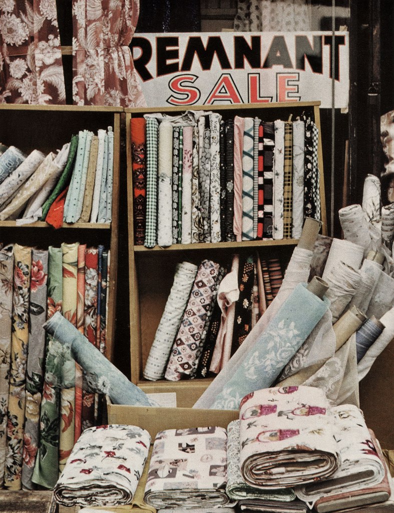 Walker Evans (American, 1903-1975) '"The Pitch Direct. The Sidewalk Is the Last Stand of Unsophisticated Display," Fortune 58, no. 4, October 1958' 1958