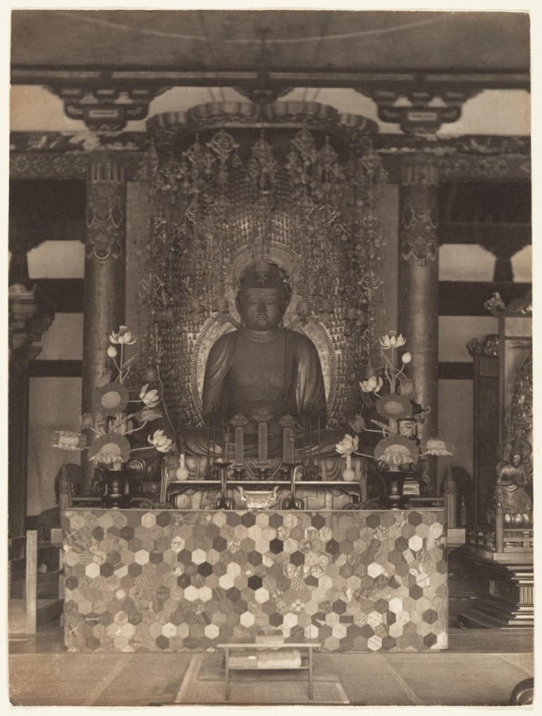 Adolf de Meyer (American born France, 1868-1946) '[Amida Buddah, Japan]' 1900