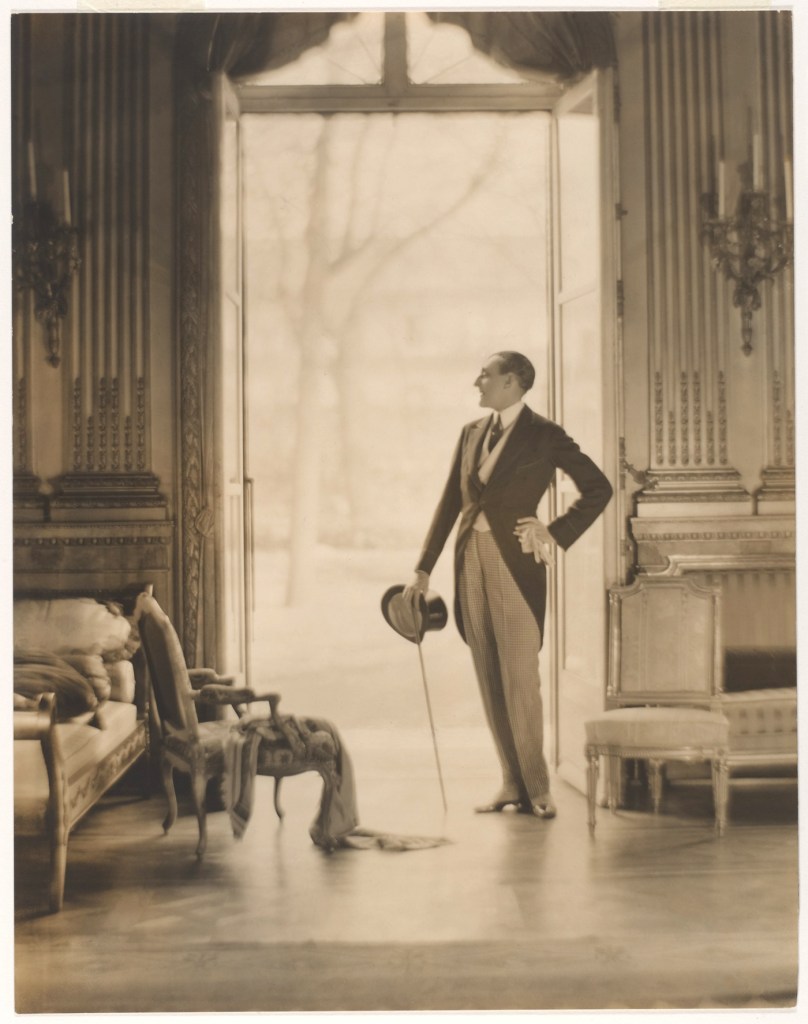 Adolf de Meyer (American born France, 1868-1946) 'Etienne de Beaumont [Count Etienne de Beaumont (French, 1883-1956)]' c. 1923
