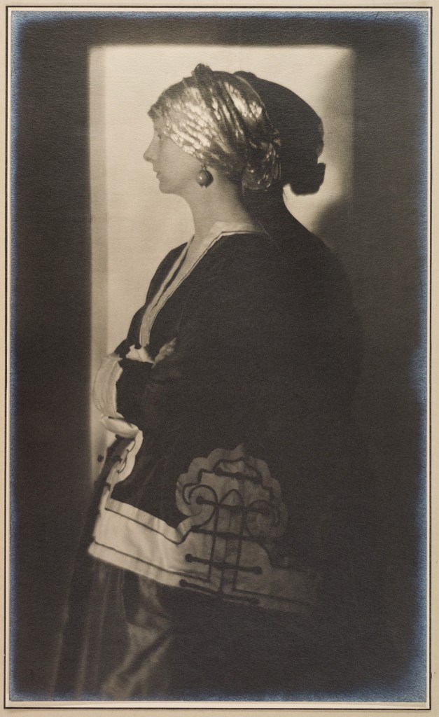 Adolf de Meyer (American born France, 1868-1946) 'The Silver Cap' c. 1909, printed 1912 Adolf de Meyer (American born France, 1868-1946) 'The Silver Cap' c. 1909, printed 1912