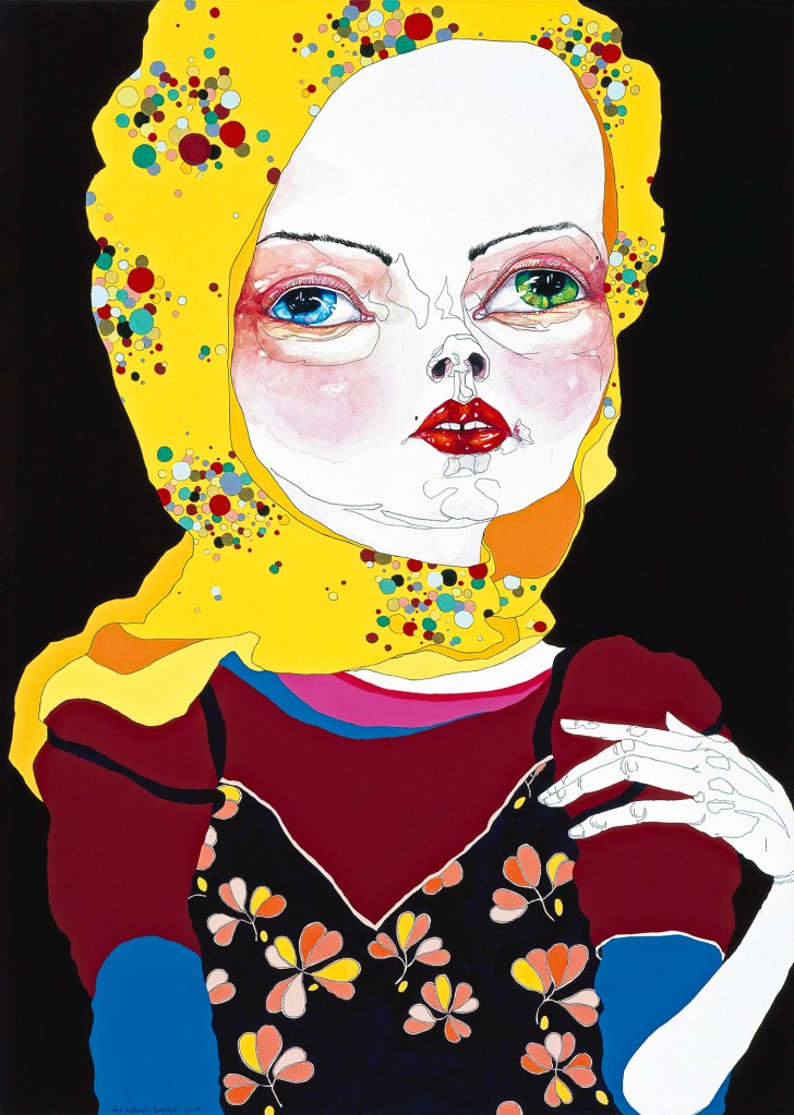 Del Kathryn Barton (Australian, b. 1972) 'girl as sorcerery figure' 2005