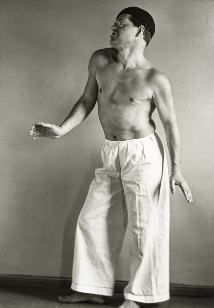 August Sander (German, 1876-1964) 'Raoul Hausmann en danseur' 1929 August Sander (German, 1876-1964) 'Raoul Hausmann en danseur' 1929