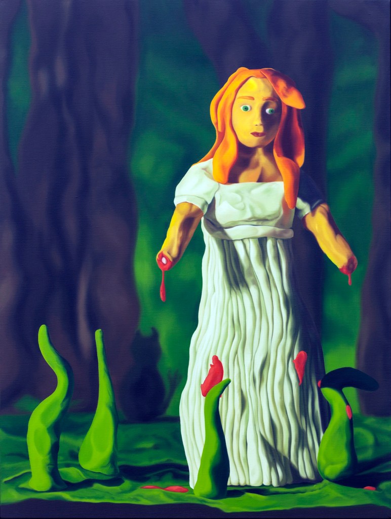 Amanda Marburg (born 1976, Melbourne Australia; lives and works in Melbourne, Australia) 'Maiden without hands' 2016