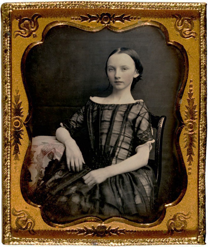 Unknown photographer. 'Emily Spencer Wills' c. 1859
