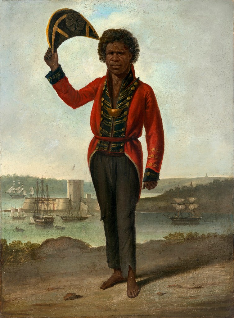 Augustus Earle (England 1793-1838, Brazil 1820-1824, Australia 1825-1828) 'Portrait of Bungaree, a native of New South Wales' c. 1826