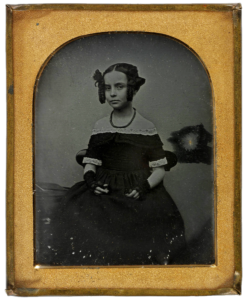 George Goodman (active in Australia 1842-51) 'Susannah Caroline Lawson' 1845 from the exhibition 'Colony: Australia 1770-1861' at NGV Australia at Federation Square, Melbourne, March - July, 2018