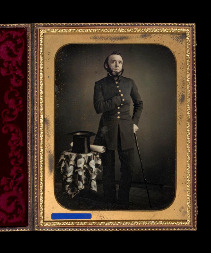 Meade Brothers Studio, Melbourne (studio active in Australia 1850s) Thomas Glaister (attributed to) (photographer England 1825 - United States 1904) ‘No title (Gentleman)’ c. 1854