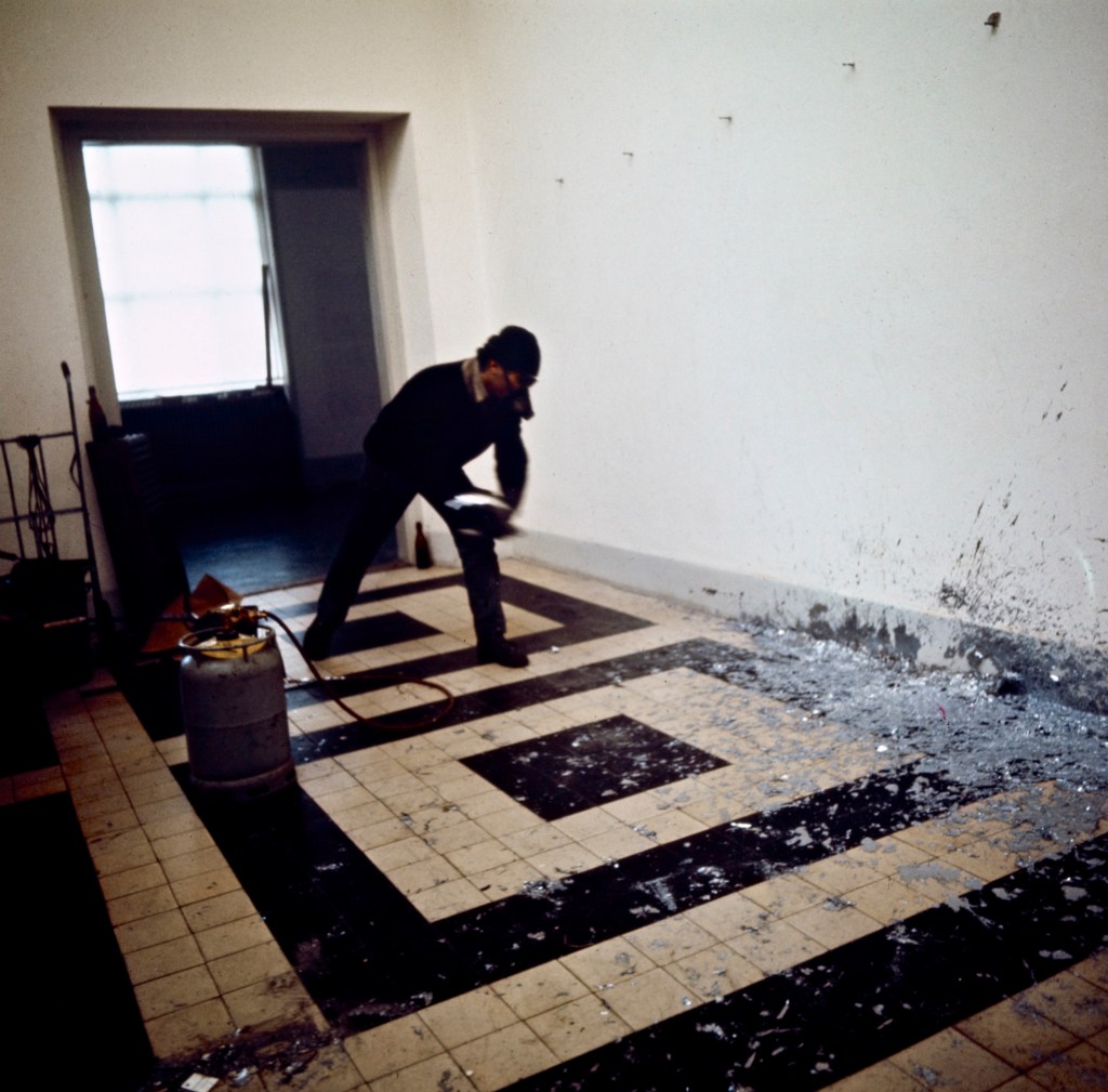 Balthasar Burkhard (Swiss, 1944-2010) 'Untitled (Richard Serra, Splash Piece), Berne' 1969