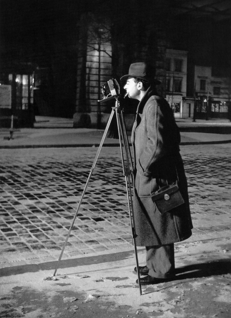 Brassaï (Gyulá Halász, 1899 - 1984) 'Self-portrait, Boulevard Saint-Jacques, Paris 14ème' c. 1931-1932