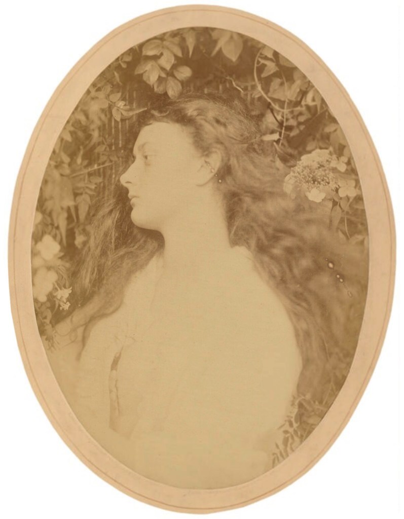 Julia Margaret Cameron (British, 1815-1879) ''Alethea' (Alice Liddell)' 1872