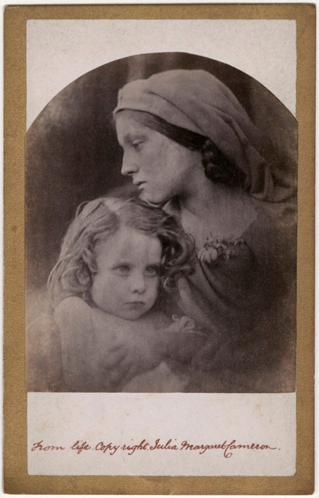 Julia Margaret Cameron (British, 1815-1879) ''La Madonna Aspettante' (William Frederick Gould; Mary Ann Hillier)' 1865