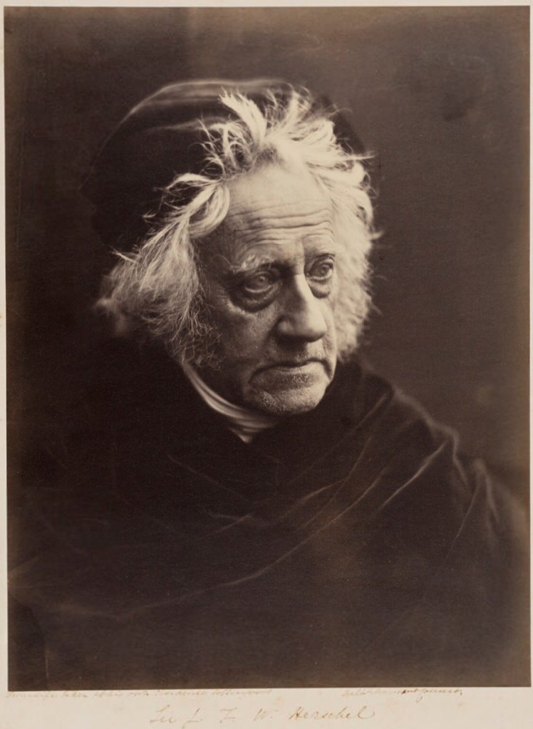 Julia Margaret Cameron (British, 1815-1879) 'Sir John Frederick William Herschel, 1st Bt' 1867
