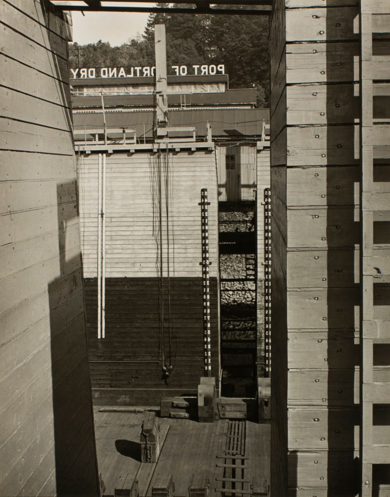 Minor White (American, 1908-1976) 'Design (Portland Dry Docks)' c. 1939