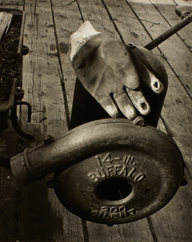 Minor White (American, 1908-1976) 'Hand Forge' c. 1939