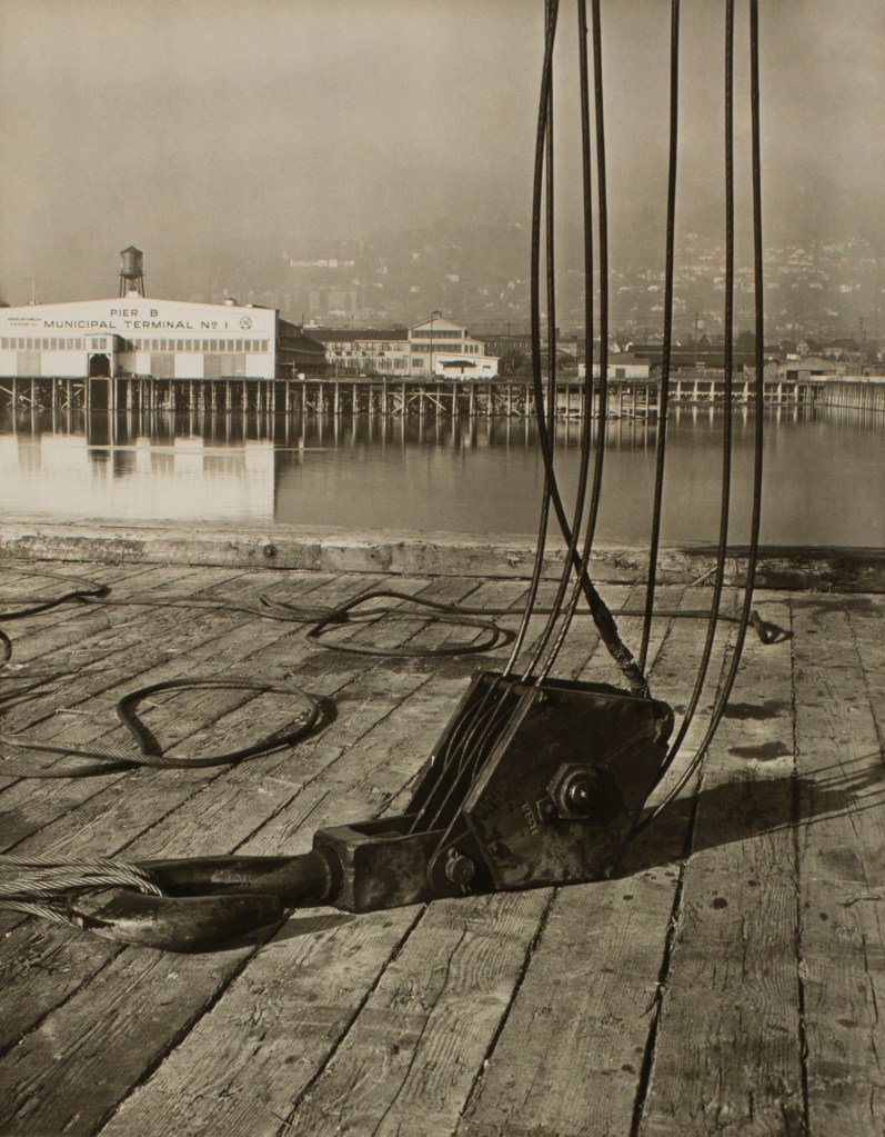 Minor White (American, 1908-1976) 'Untitled (Pier B Municipal Terminal No. 1)' c. 1939