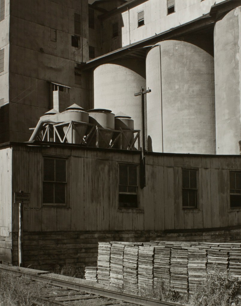 Minor White (American, 1908-1976) 'Grain Tanks' c. 1940