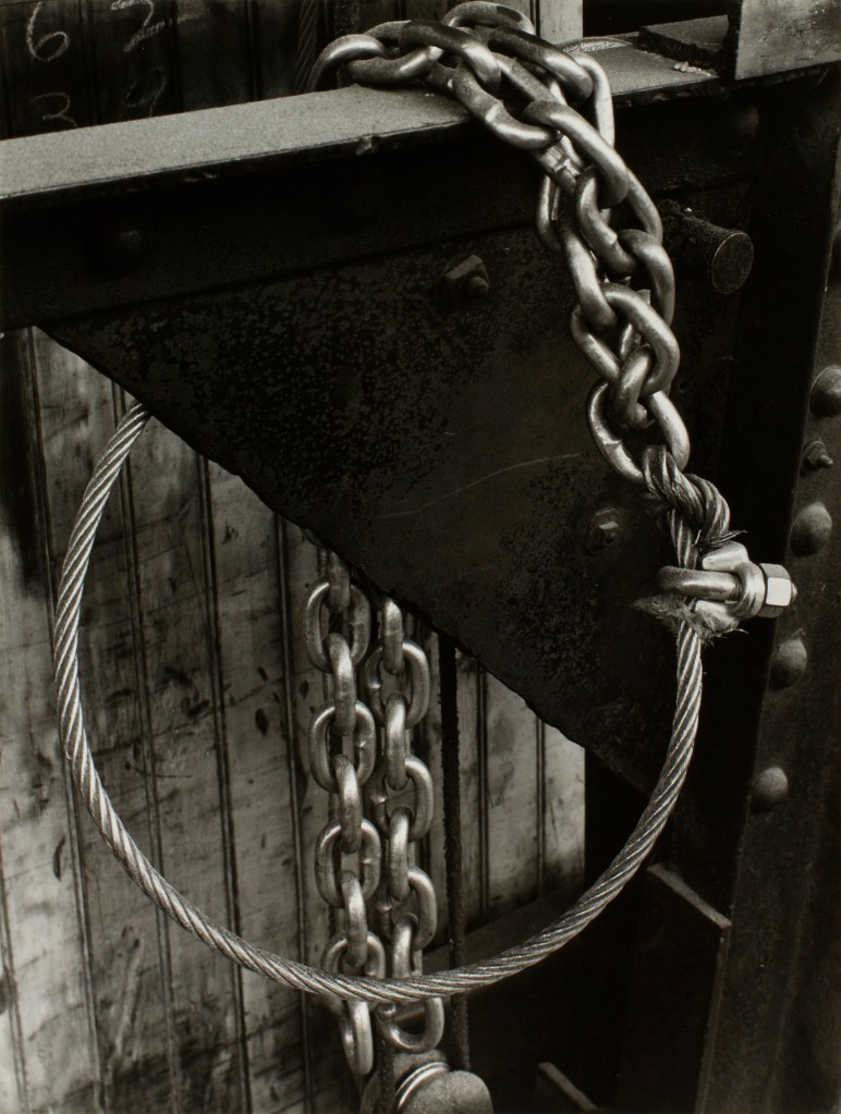 Minor White (American, 1908-1976) 'Design (Cable and Chain)' c. 1940
