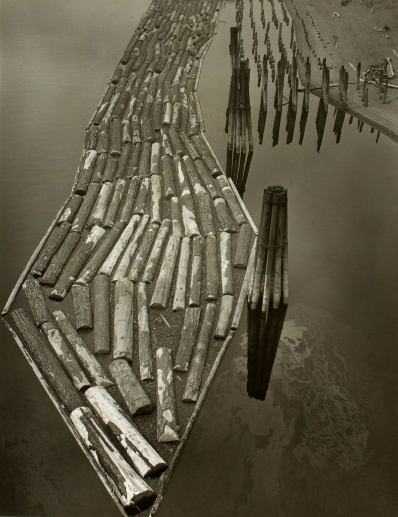 Minor White (American, 1908-1976) 'Log Boom' c. 1940