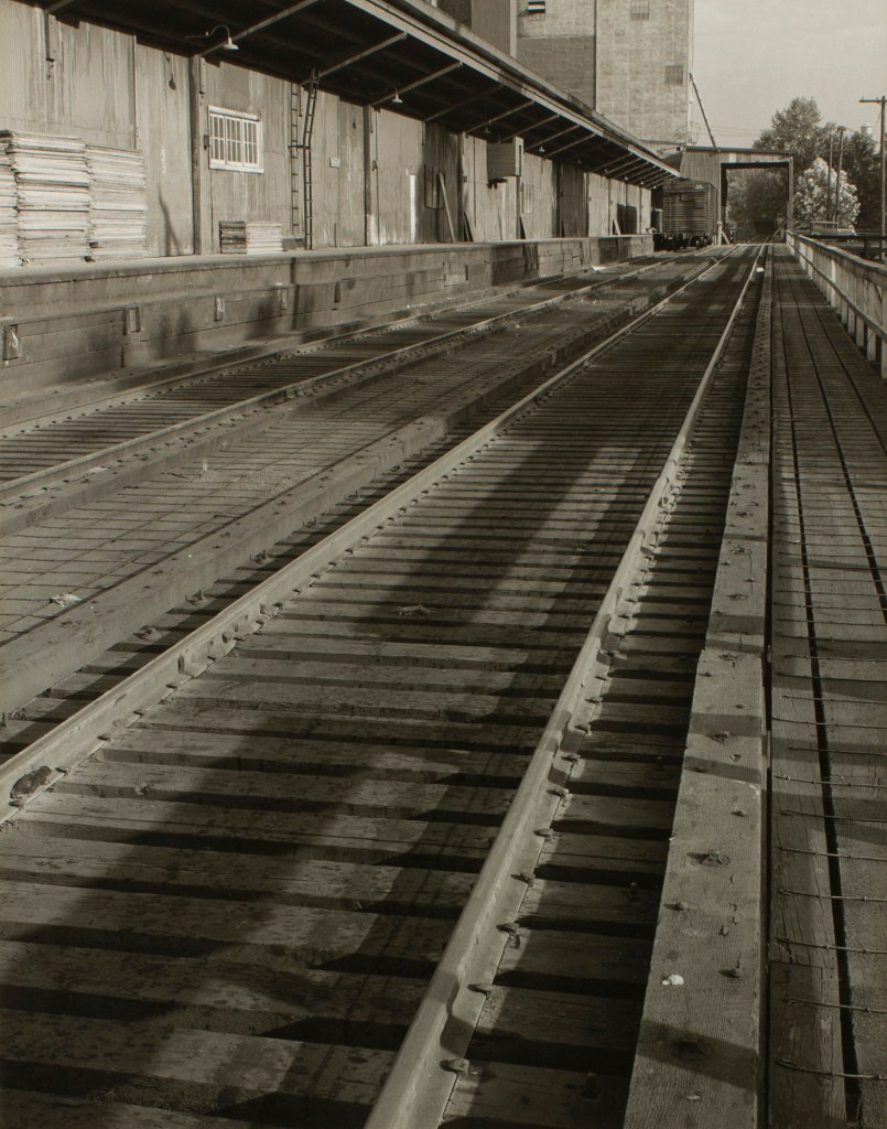 Minor White (American, 1908-1976) 'Freight Depot' c. 1939