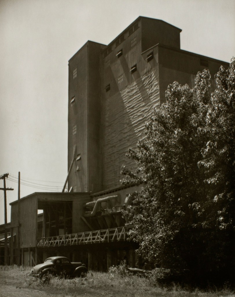 Minor White (American, 1908-1976) 'Untitled (Elevator, Tree, Car)' c. 1939