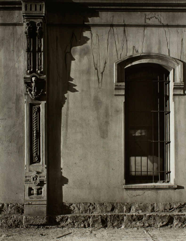 Minor White (American, 1908-1976) 'Pilaster and Hood Molding, Dodd Building (Southwest Front and Ankeny)' c. 1939