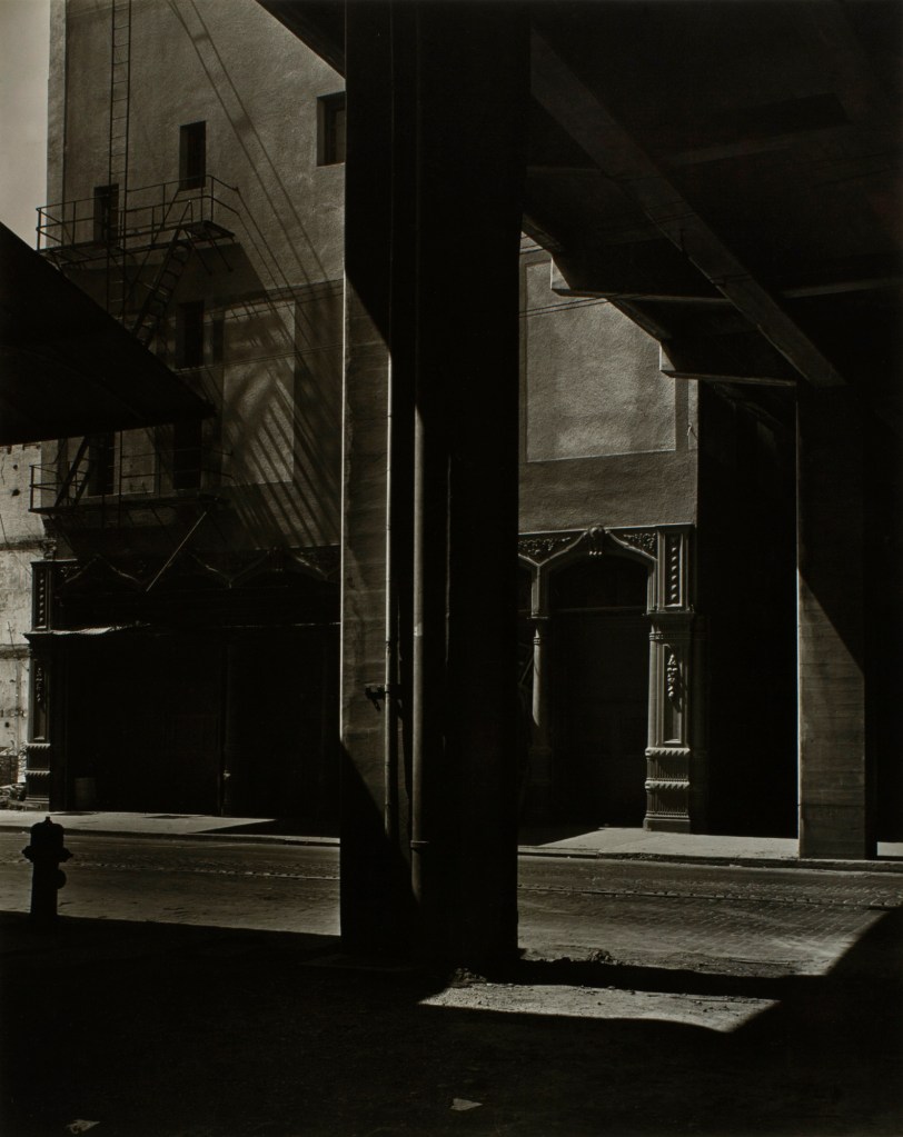 Minor White (American, 1908-1976) 'Front and Burnside' c. 1939