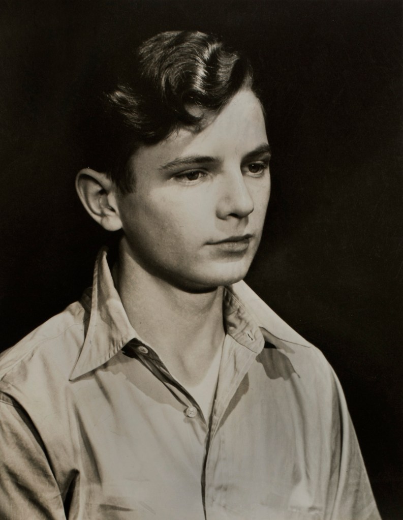 Minor White (American, 1908-1976) 'Untitled (Young Man)' c. 1939