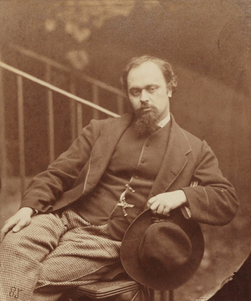 Lewis Carroll (English, 1832-1898) 'Dante Gabriel Rossetti' 7 October 1863
