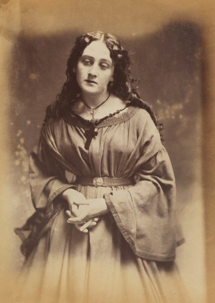 Oscar Rejlander (British born Sweden, 1813-1875) ''A devotee' (Unknown woman)' 1860-1866