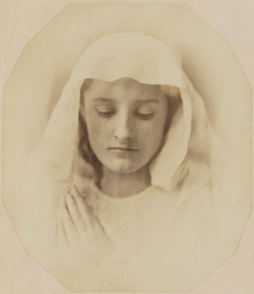 Oscar Rejlander (British born Sweden, 1813-1875) 'The Virgin in prayer' c. 1857