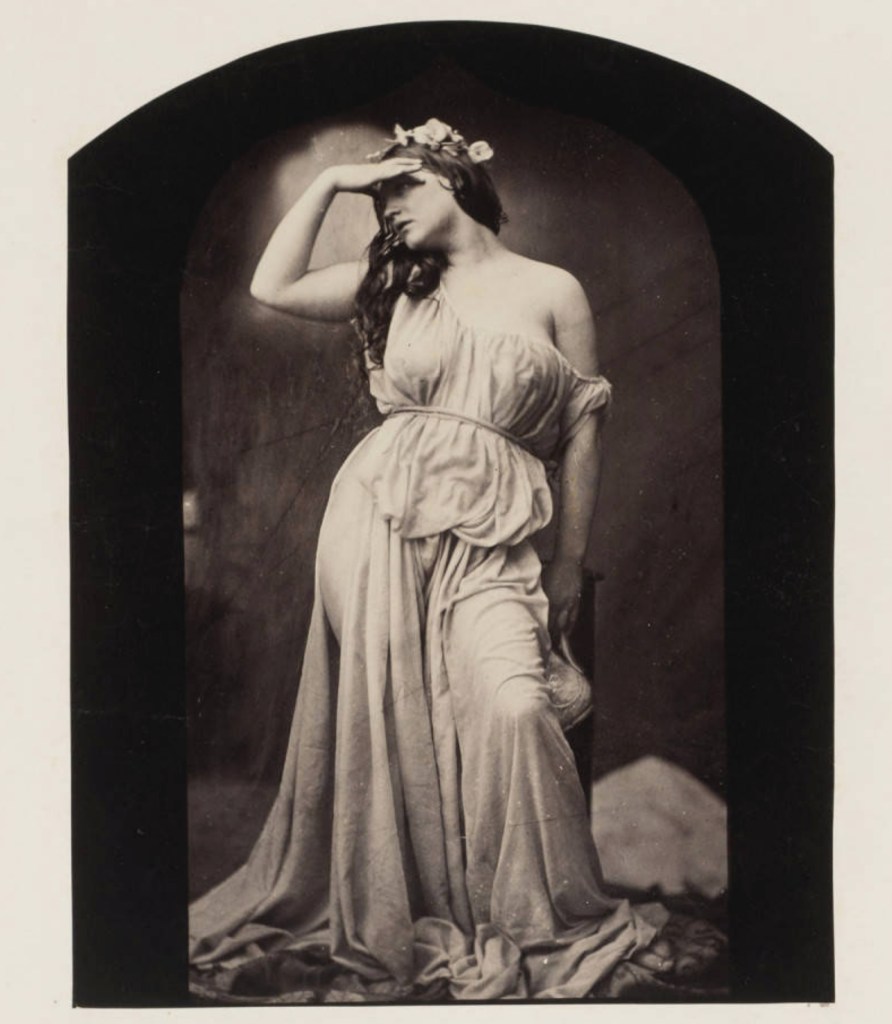 Oscar Rejlander (British born Sweden, 1813-1875) 'The Evening Sun (Iphigenia)' c. 1860