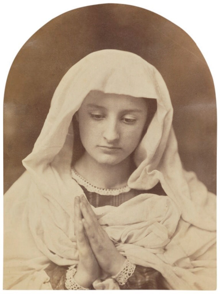 Oscar Rejlander (British born Sweden, 1813-1875) 'The Virgin in prayer (after Sassoferrato)' c. 1857