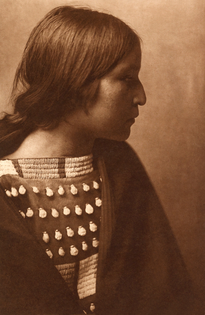 Edward S. Curtis (American, 1868-1952) 'Arikara girl' c. 1908