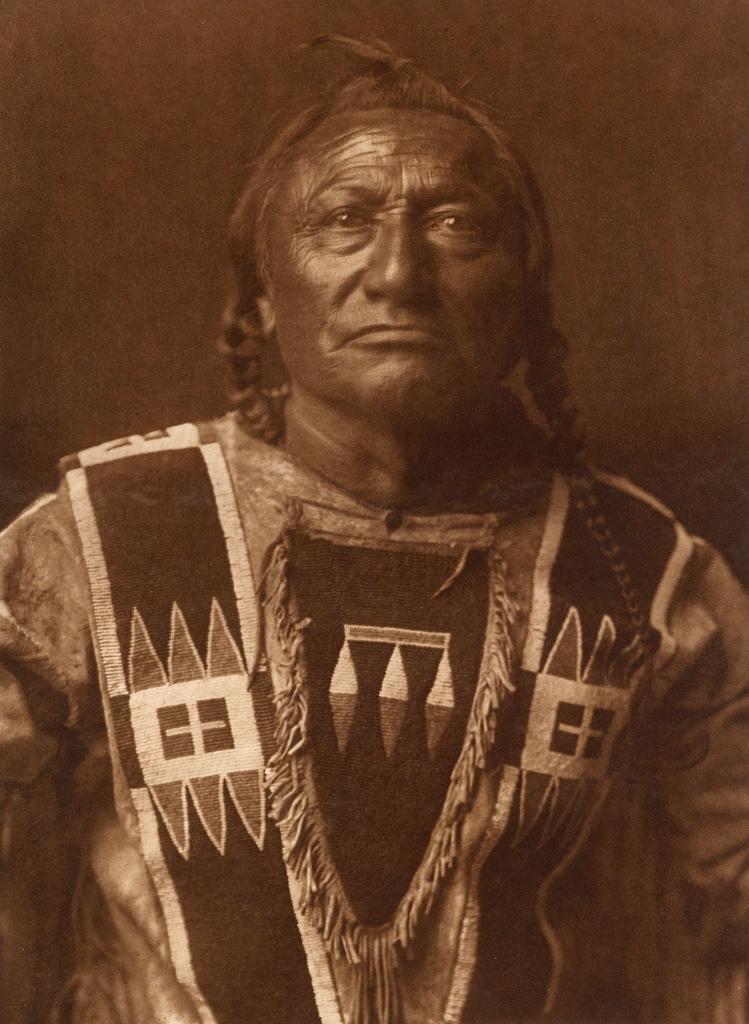 Edward S. Curtis (American, 1868-1952) 'Otter Robe – Atsina' c. 1908